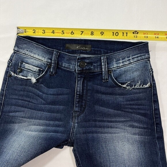 KanCan Skinny Destroys Stretch Denim Jeans KC8255D Size 26 - Picture 8 of 12